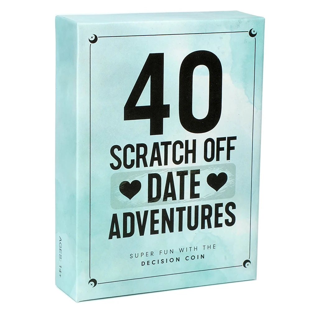40 Scratch Off Date Ideas Card Game