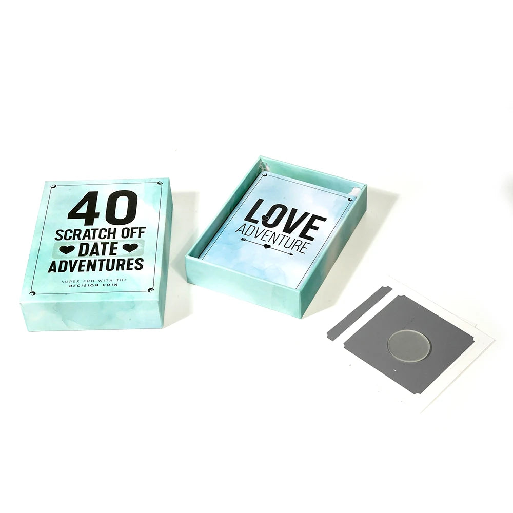 40 Scratch Off Date Ideas Card Game