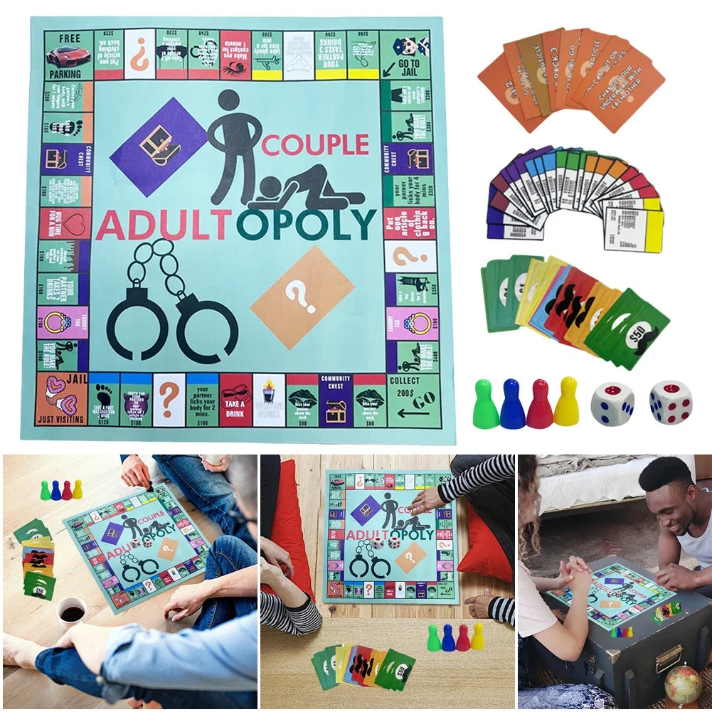 Adultopoly Strip Board Game