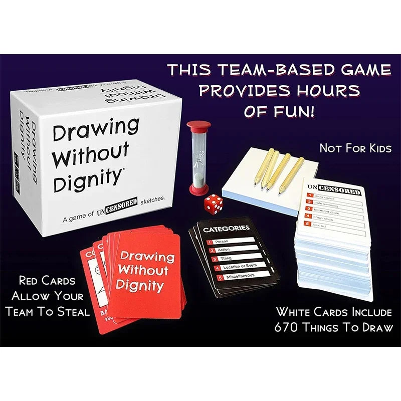 Drawing Without Dignity Adult Game