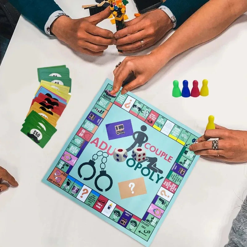 Adultopoly Strip Board Game